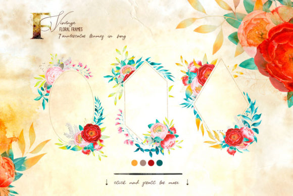 Peones Watercolor Frames PNG Review