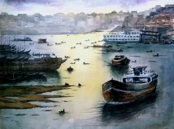 Watercolor Hand Drawn Ship and Boat Illustrations Review